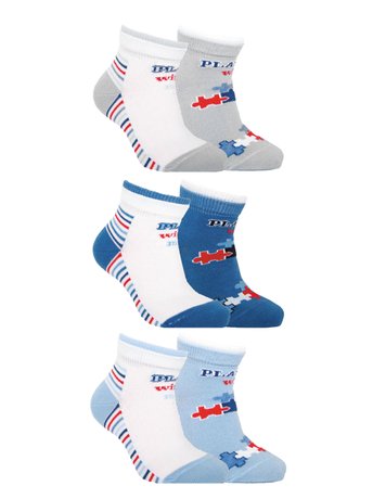 Шкарпетки дитячі Conte Kids TIP-TOP (2 пари), Белый-джинс, 12, 18, Комбинированный