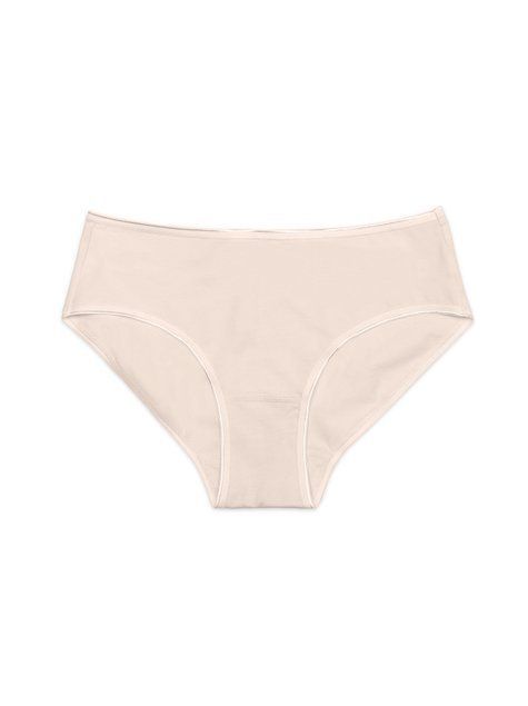Трусы женские "бикини" со средней посадкой Conte Elegant BASIC COLLECTION LB 2014, Natural, S, 42, Светло-бежевый