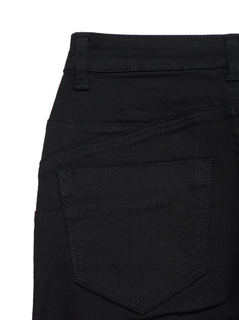 Моделюючі джинси skinny "push-up" з високою посадкою Conte Elegant Premium Stay Black CON-149, deep black, L, 46/164, Черный