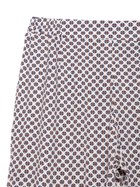 Легкие брюки с карманами по бокам Conte Elegant NAPOLI, white-navy, XS, 40/164, Комбинированный