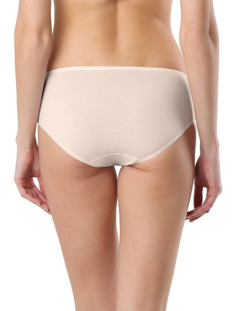 Трусы женские "бикини" со средней посадкой Conte Elegant BASIC COLLECTION LB 2014, Natural, S, 42, Светло-бежевый