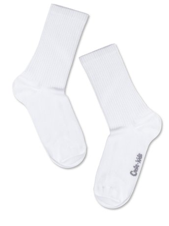 Удлиненные детские носки Conte Kids ACTIVE 20С-167СП, Белый, 16, 24, Белый