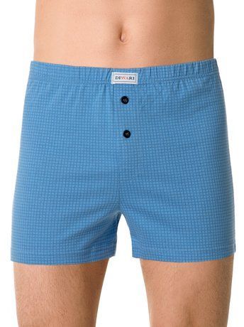 Труси чоловічі "DIWARI" BASIC BOXER 001 (в коробці), Blue, S, 40, Голубой