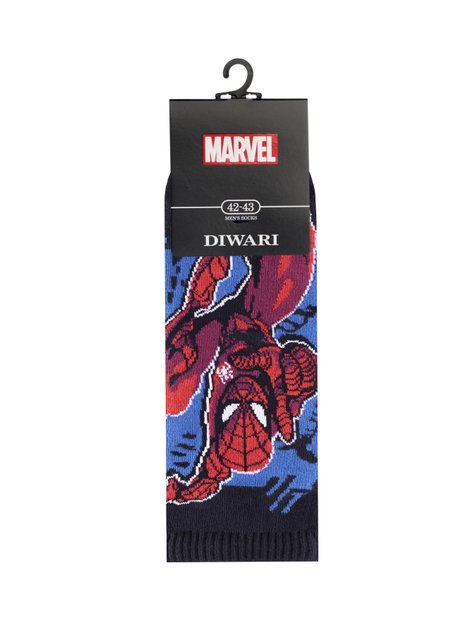 Шкарпетки чоловічі "DIWARI" ©Marvel, Темно-синій, 40-41, 40, Темно-синий