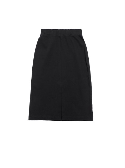 Классическая юбка A-силуэта с разрезом Conte Elegant ODRI, black, L, 46/170, Черный
