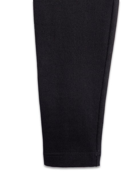 Фактурні джегінси в рубчик з високою посадкою Conte Elegant New Step, black, L, 46/164, Черный