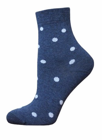 Шкарпетки жіночі "Брестські" 1100 CLASSIC (середньої довжини), Темно-синий меланж, 36-37, 36, Темно-синий