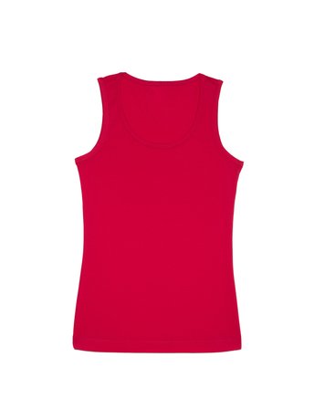 Топ с эффектом "ощущение шелка" Conte Elegant LD 928, risky red, XL, 48/170, Красный