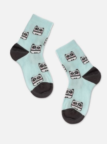 Дитячі шкарпетки з малюнками ESLI 21С-90СПЕ, бледно-бирюзовый, 16, 24, Светло-розовый