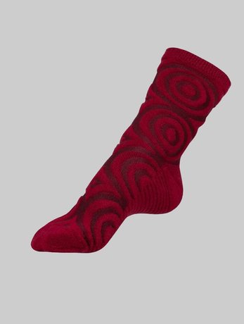 Шкарпетки жіночі бавовняні ESLI PERFECT (махрові), бордо, 36-37, 36, Бордовый