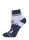 Шкарпетки жіночі "Брестські" 1407 ARCTIC (махрові, укорочені), Джинс-меланж, 36-37, 36, Серо-синий