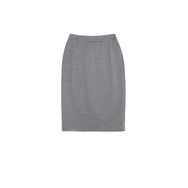 Классическая юбка-футляр с рисунком "гусиная лапка" Conte Elegant MISS CHIC, grey-ivory, XL, 48/164, Комбинированный