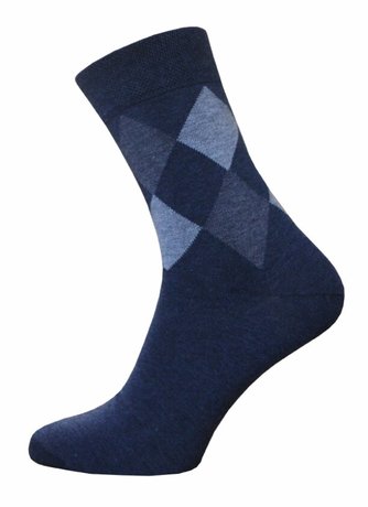 Носки мужские Брестские CLASSIC 2125 (средний длины), Темно-синий меланж, 42-43, 42, Темно-синий