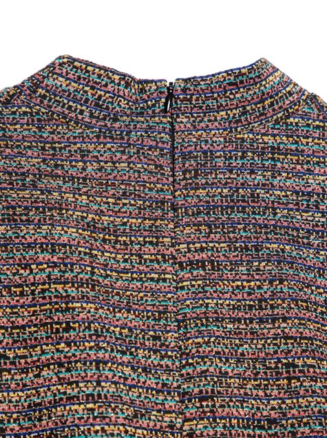 Платье из многоцветного мерцающего полотна с вискозой Conte Elegant LPL 1158, multicolor, XS, 40/170, Комбинированный