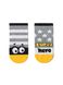 Хлопковые детские носки Conte Kids TIP-TOP (весёлые ножки), серый, 12, 18, Серый