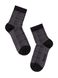 Шкарпетки дитячі Conte Kids TIP-TOP (бавовняні, з малюнками), Темно-сірий, 20, 30, Темно-серый