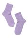 Шкарпетки дитячі Conte Kids MISS (ажурні), Фіолетовий, 20, 30, Сиреневый