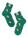 Шкарпетки жіночі Conte Elegant NEW YEAR, Зелений, 36-39, 36, Зеленый