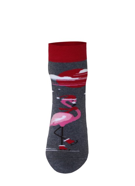 Шкарпетки жіночі "Брестські" 1407 ARCTIC (махрові, укорочені), Т.СЕРЫЙ МЕЛАНЖ, 36-37, 36, Темно-серый