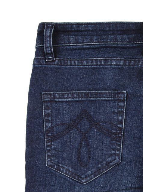Моделюючі джинси Skinny з середньою посадкою Conte Elegant 623-100D, Темно-синій, S, 42/170, Темно-синий