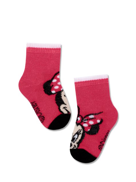Шкарпетки дитячі Conte Kids ©Disney, малиновый, 12, 18, Малиновый