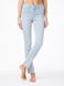 Ультракомфортные прямые джинсы с высокой посадкой Conte Elegant CON-45, Голубой, L, 46/164, Голубой
