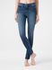 Моделирующие eco-friendly джинсы skinny "push-up" с высокой посадкой Conte Elegant CON-144, dusty blue, XS, 40/164, Серо-голубой