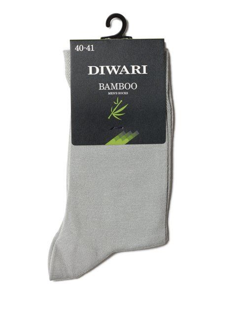 Носки мужские DiWaRi BAMBOO, серый, 40-41, 40, Серый