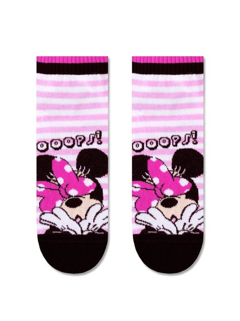 Шкарпетки дитячі Conte Kids ©Disney (короткі), Светло-розовый, 20, 30, Светло-розовый