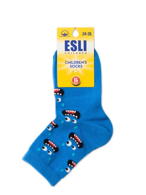 Детские носки с рисунками ESLI 21С-90СПЕ, синий, 18, 27, Синий