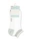 Короткі прозорі жіночі шкарпетки з люрексом Conte Elegant ACTIVE, Светло-серый, 36-37, 36, Светло-серый