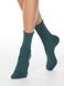 Шкарпетки жіночі бавовняні Levante L0248S (без гумки), dark turquoise, 36-37, 36, Темно-бирюзовый