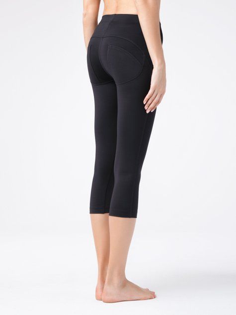 Моделюючі бриджі з ефектом "PUSH UP" Conte Elegant FITNESS SLIM, Nero, S, 42/164, Черный