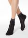 Шкарпетки жіночі Conte Elegant AJOUR (люрекс), Черный, 36-37, 36, Черный