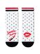 Шкарпетки жіночі бавовняні Conte Elegant HAPPY, Білий, 36-37, 36, Белый