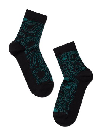 Шкарпетки жіночі бавовняні Conte Elegant CLASSIC, Черный, 38-39, 38, Черный