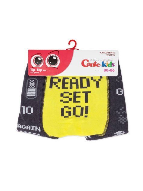 Колготки детские Conte Kids TIP-TOP, Тёмно-серый, 62-74, 62см, Темно-серый