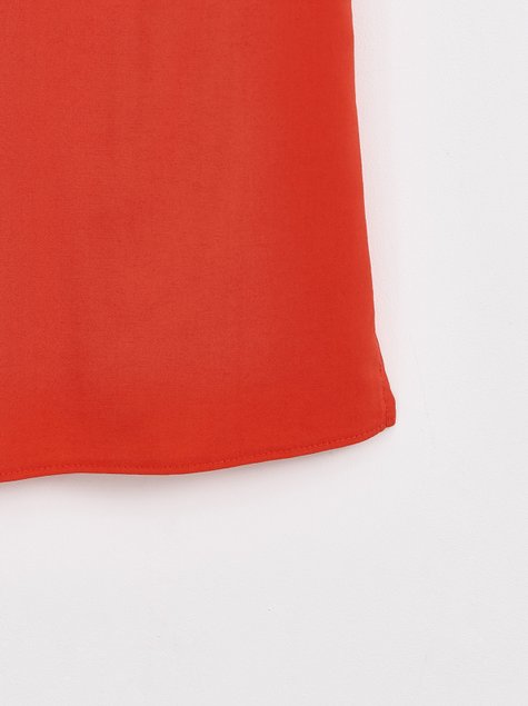 Блузка прямого крою з преміальної віскози Conte Elegant LBL 1194, coral, XS, 40/170, Коралловый