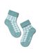 Шкарпетки дитячі Conte Kids SOF-TIKI (махрові з відворотом), Бирюза, 16, 24, Бирюзовый