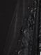 Халат з мереживом і кристалами Swarovski® Conte Elegant LHW 1 086, royal black, XL, 48/170, Черный
