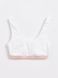 Бюст'є з бавовни в рубчик Conte Elegant ACTIVE BASE LBE 1257, off-white, XS, 40, Білосніжний