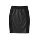 Моделирующая юбка с фигурной вставкой "кожа" Conte Elegant CAPRICE, Черный, L, 46/170, Черный