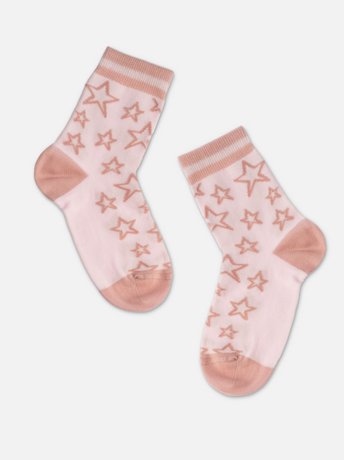 Детские носки с рисунками ESLI 21С-90СПЕ, Светло-розовый, 22, 33, Светло-розовый