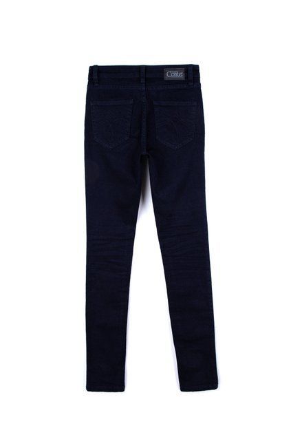 Моделирующие джинсы Skinny со средней посадкой Conte Elegant 623-100R, Темно-синий, XS, 40/170, Темно-синий