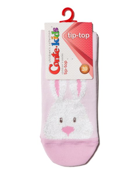 Шкарпетки дитячі Conte Kids TIP-TOP (бавовняні), Светло-розовый, 14, 21, Светло-розовый