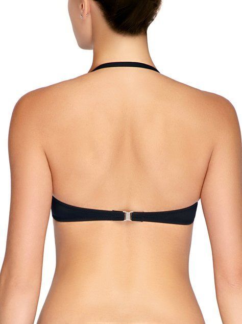 Бікіні-бандо з куліскою та "PUSH UP" Conte Elegant GLORIA, Черный, 70C, 70C, Черный