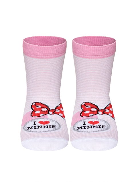 Шкарпетки дитячі Conte Kids ©Disney, Светло-розовый, 22, 33, Светло-розовый