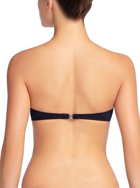 Бікіні-бандо з куліскою та "PUSH UP" Conte Elegant GLORIA, Черный, 70C, 70C, Черный