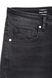 Моделирующие джинсы из премиального денима с вышивкой Conte Elegant CON-100, Черный, L, 46/164, Черный