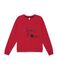 Хлопковый свитшот с мерцающей надписью ©Disney Conte Elegant LD 949, risky red, XS, 40/170, Красный
